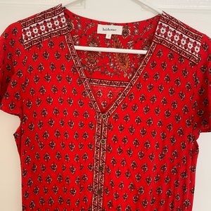 Bohme Red dress size small
